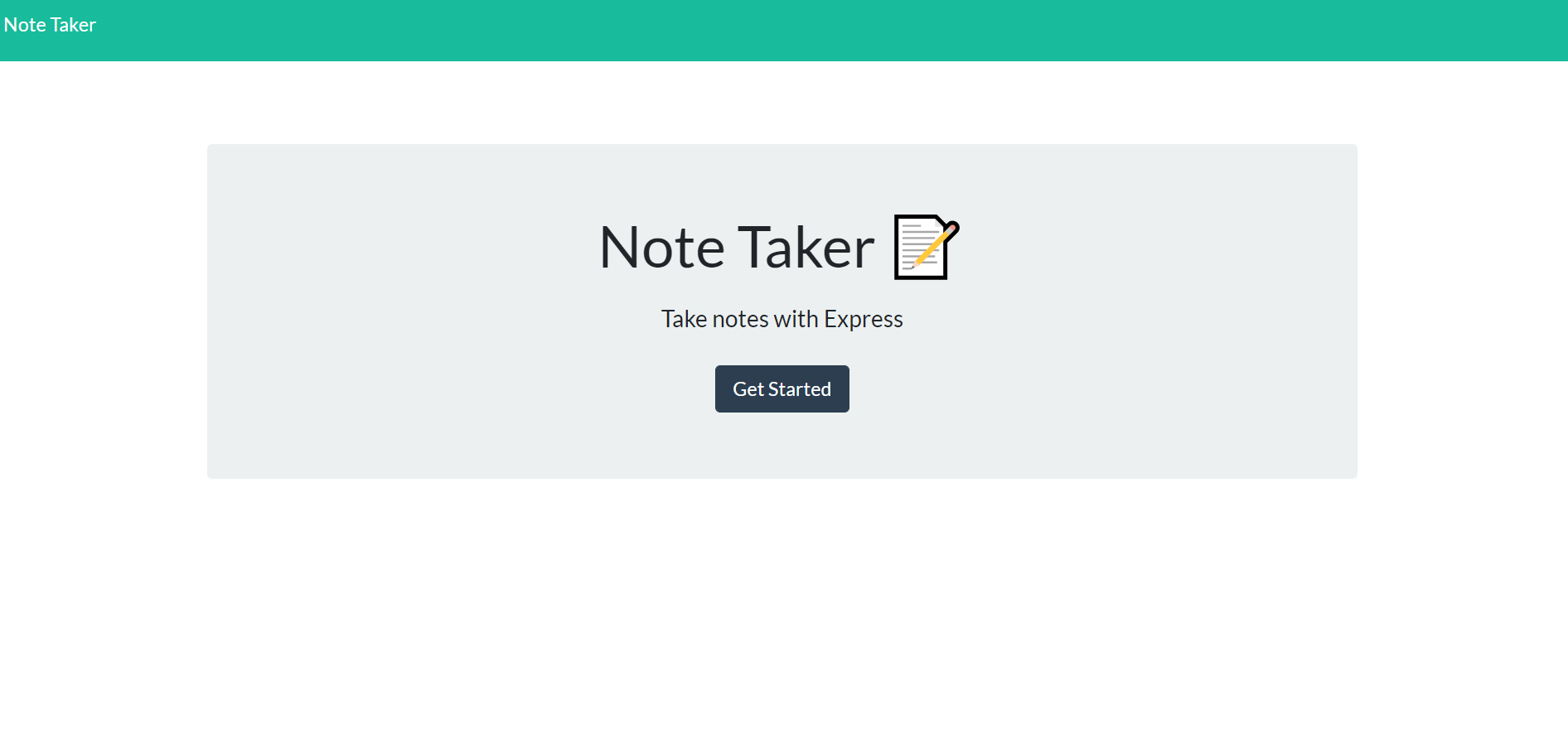 Note-taker app